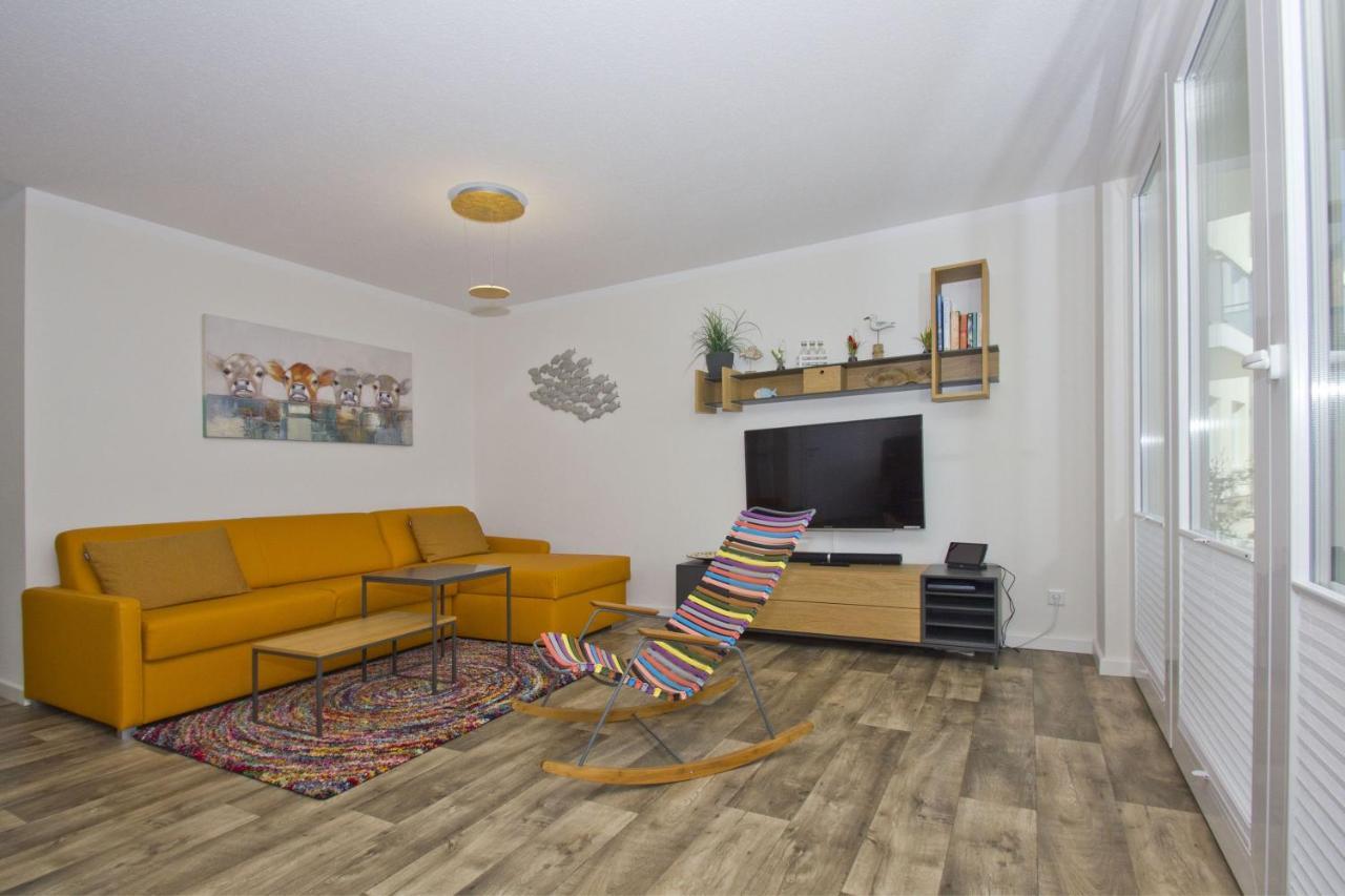 Mit Meerblick Und Terrasse, Gratis Nutzung Vom Ahoi Erlebnisbad Und Sauna In Sellin - Meeresblick Fewo 68 Goehren (Ruegen) Exterior foto